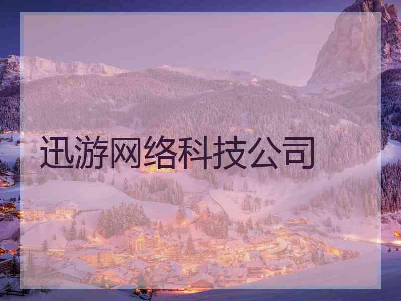迅游网络科技公司 迅游网络科技公司