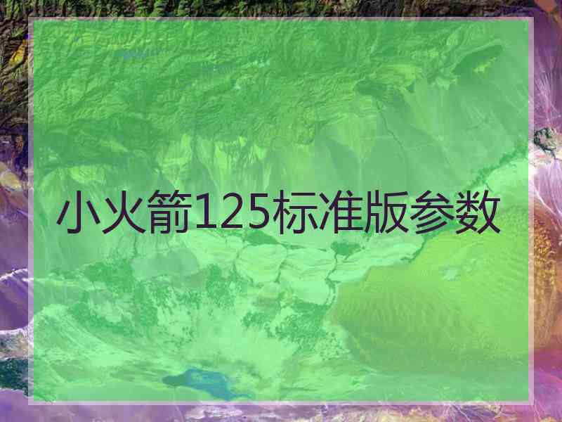 小火箭125标准版参数 小火箭125标准版参数