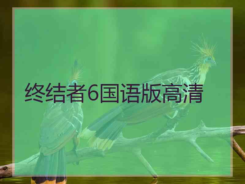 终结者6国语版高清