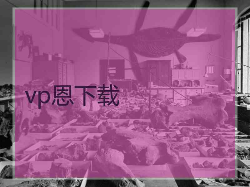 vp恩下载