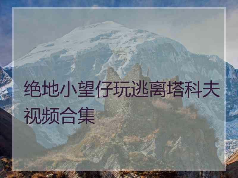 绝地小望仔玩逃离塔科夫视频合集