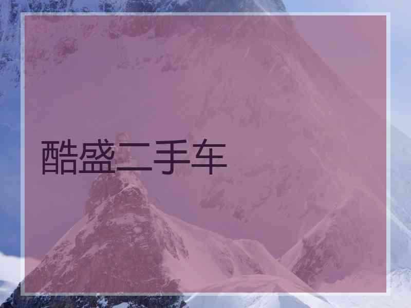 酷盛二手车