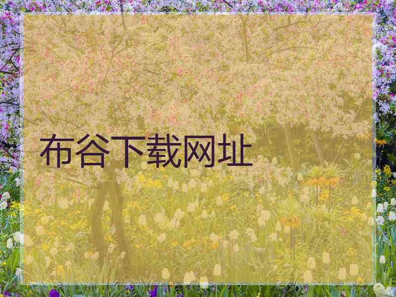布谷下载网址