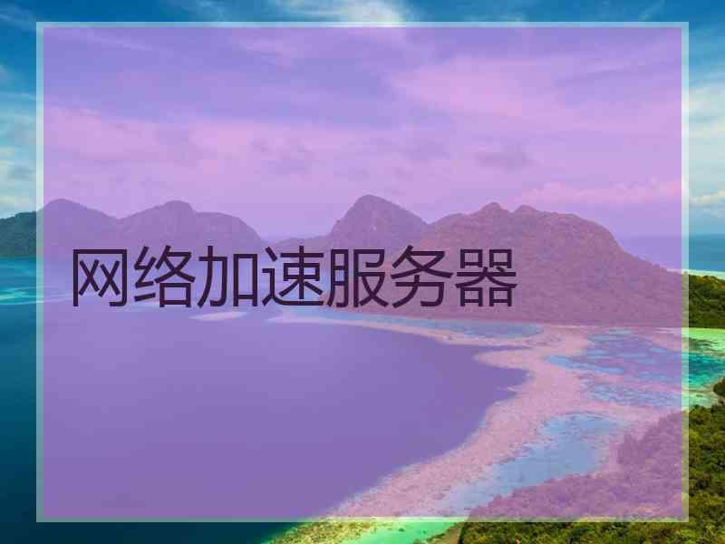 网络加速服务器
