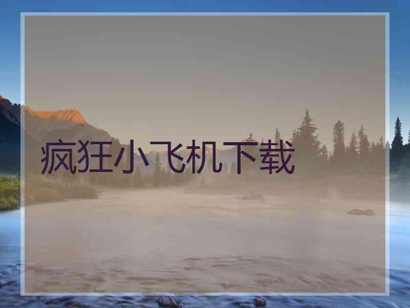 疯狂小飞机下载