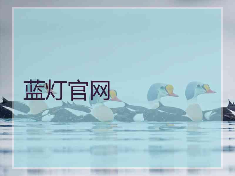 蓝灯官网